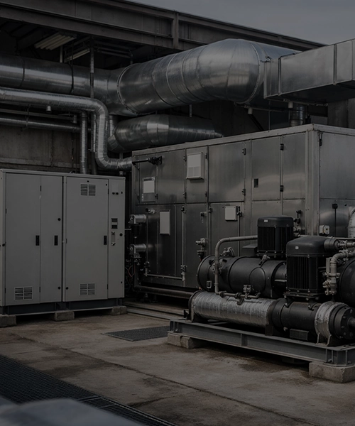 Sistemas HVAC industriales ventilación y control térmico