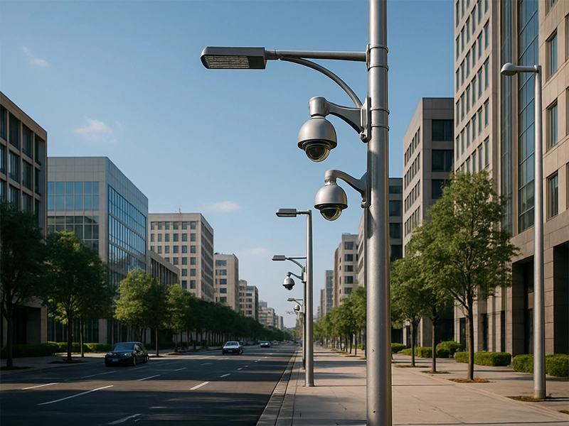 Videopostes metálicos para infraestructura urbana Ingenia Metal